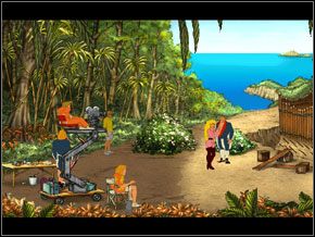 5 - [George] KARAIBY - Wyspa Zombie - Plan filmowy - Broken Sword II: The Smoking Mirror - poradnik do gry
