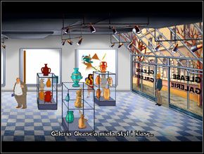1 - [George] PARYŻ - Glease Gallery - Broken Sword II: The Smoking Mirror - poradnik do gry