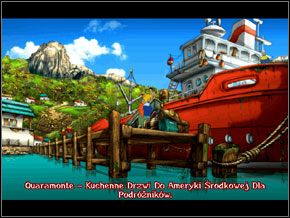 Zeszliśmy ze statku obładowani walizkami, w większości wypełnionymi ciuchami Nico - [George] QUARAMONTE #1 - Broken Sword II: The Smoking Mirror - poradnik do gry