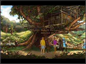 3 - [George] DŻUNGLA - Domek na drzewie cz.1 - Broken Sword II: The Smoking Mirror - poradnik do gry