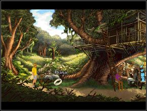 Teraz koloratka była śliczna - [George] DŻUNGLA - Domek na drzewie cz.1 - Broken Sword II: The Smoking Mirror - poradnik do gry