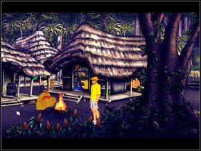 3 - [George] DŻUNGLA - Indiańska wioska - Broken Sword II: The Smoking Mirror - poradnik do gry