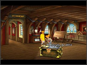 Krzyżyk wsadziłem do podstawki na pióro, a jego cień wskazał mi - [George] KARAIBY - Dom Ketcha - Broken Sword II: The Smoking Mirror - poradnik do gry