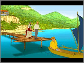 8 - [George] KARAIBY - Dom Ketcha - Broken Sword II: The Smoking Mirror - poradnik do gry