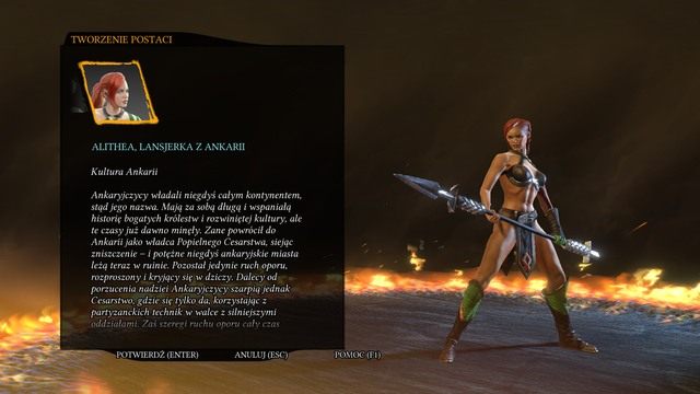 Alithea walczy jak prawdziwa Amazonka. - Alithea, lansjerka z Ankarii | Postacie w Sacred 3 - Sacred 3 - poradnik do gry