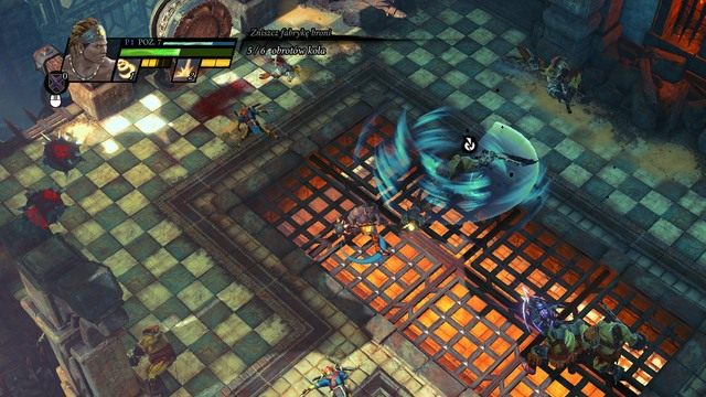 Wirujący przeciwnicy mogą zadać spore obrażenia, jeśli nie zostaną w porę zatrzymani. - Walka | Postacie w Sacred 3 - Sacred 3 - poradnik do gry