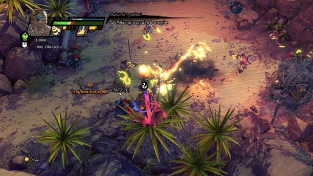 Użyj bomb, aby przyśpieszyć eksterminację potworków. - Pokonanie wszystkich przeciwników | Zadania poboczne w Sacred 3 - Sacred 3 - poradnik do gry