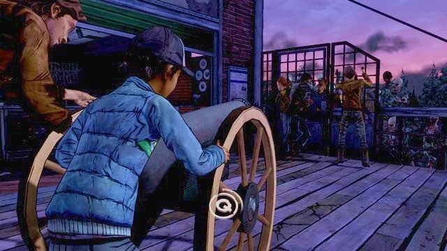 Atak zombie - Rozdział 8 - Hit The Deck | Epizod 4 - Amid The Ruins - The Walking Dead - Season Two - poradnik do gry