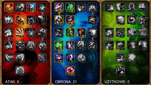 Drzewko Ofensywne - Specjalizacje/Masteries | Renekton | League of Legends - League of Legends - poradnik do gry