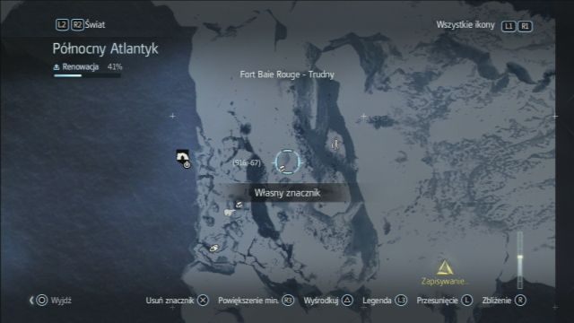Lokalizacja miecza wikingów na mapie w Fogo. - Miecze Wikingów | Przedmioty do zebrania | Assassins Creed Rogue - Assassins Creed: Rogue - poradnik do gry