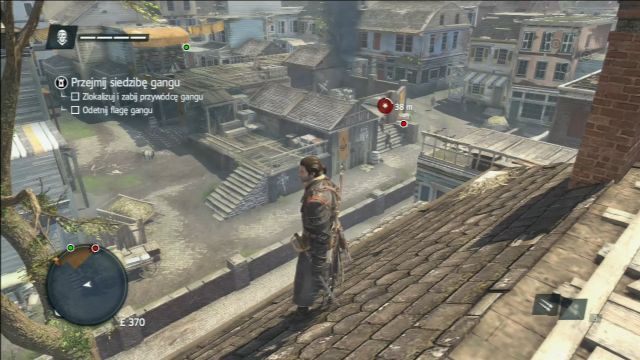 Siedziba gangu. - 01 - W dobrej wierze | Sekwencja 3 | Solucja Assassins Creed Rogue - Assassins Creed: Rogue - poradnik do gry