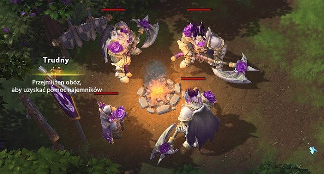 Znacznie trudniejszymi przeciwnikami są Rycerze, którzy występują w większej grupie i walczą wręcz - Dragon Shire/Smocze Włości | Rodzaje i opis map | Heroes of the Storm - Heroes of the Storm - poradnik do gry