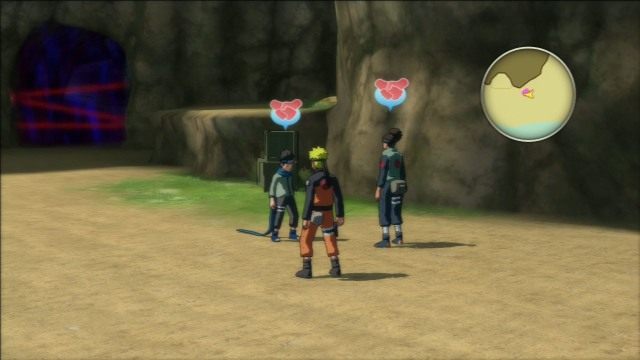 Powyższe zdjęcie pokazuje lokalizację dwójki ninja - 5 trudnych pytań - Światowy Turniej Ninja - Wydarzenia Sojuszników - Naruto Shippuden: Ultimate Ninja Storm Revolution - poradnik do gry