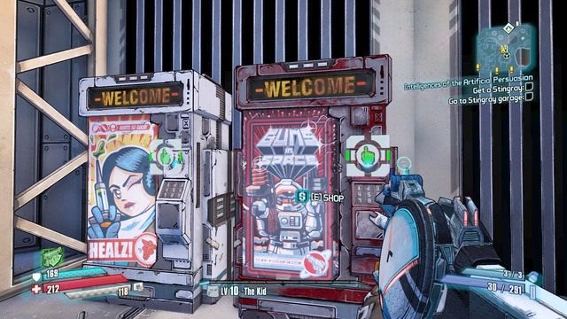 W Pre-Sequel będziesz znajdywać także sklepy - Pozostałe w Borderlands The Pre-Sequel | Porady ogólne - Borderlands: The Pre-Sequel! - poradnik do gry