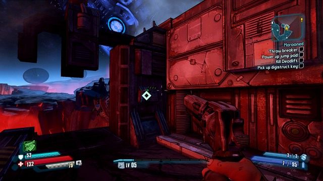 Skręć w lewo i kieruj się na sam koniec Regolith - Marooned | Zadania główne w Borderlands The Pre-Sequel - Borderlands: The Pre-Sequel! - poradnik do gry