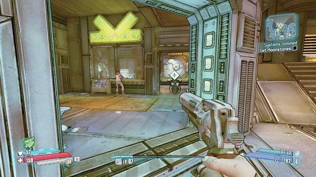Udaj się na północ a w jednym z pokoi będzie custom claptrap - Systems Jammed | Zadania główne w Borderlands The Pre-Sequel - Borderlands: The Pre-Sequel! - poradnik do gry
