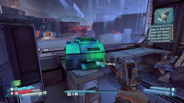 Po wykonaniu serii zadań zabierz nagrodę w postaci pieniędzy i wróć do Janey - Land Among the Stars | Misje poboczne - Serenitys Waste w Borderlands - Borderlands: The Pre-Sequel! - poradnik do gry