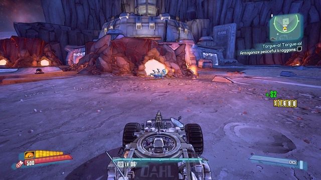 Dotrzesz do zablokowanego budynku - Torgue-o! Torgue-o! | Misje poboczne - Serenitys Waste w Borderlands - Borderlands: The Pre-Sequel! - poradnik do gry