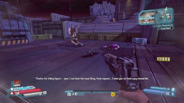 Dotrzyj do miejsca pokazanego na zdjęciu i zabij Squata - Last Requests | Misje poboczne - Regolith Range w Borderlands The Pre-Sequel - Borderlands: The Pre-Sequel! - poradnik do gry