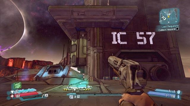 Żeby zakończyć zadanie musisz udać się na wschód - Last Requests | Misje poboczne - Regolith Range w Borderlands The Pre-Sequel - Borderlands: The Pre-Sequel! - poradnik do gry