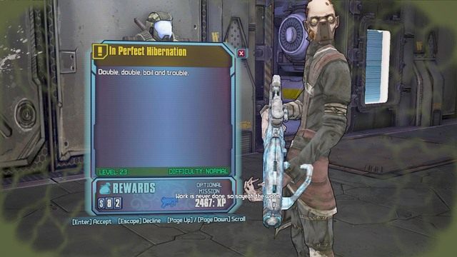 Misję In Perfect Hibernation będziesz mógł wykonać w trakcie robienia misji pobocznej Quarantine: Infestation - In Perfect Hibernation | Misje poboczne - Veins of Helios | Borderlands - Borderlands: The Pre-Sequel! - poradnik do gry