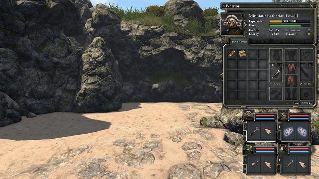 Ekwipunek standardowy i bojowy. - Eksploracja świata przedstawionego | Mechanika rozgrywki - Legend of Grimrock II - poradnik do gry