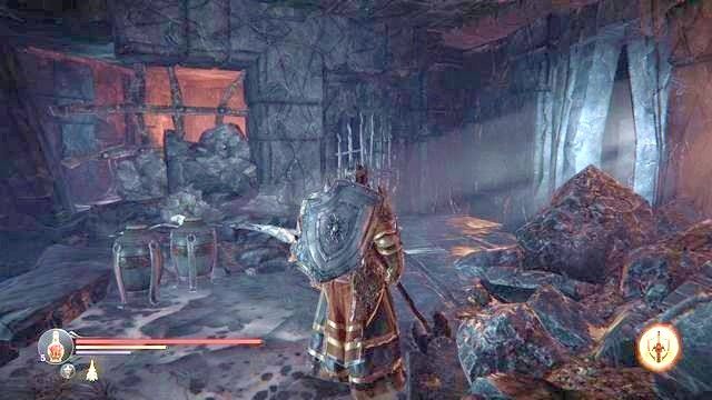 Po wygranej walce podnieś Mały klucz do zachodniego westybulu - Zniszcz Bramę Lordów prowadzącą do Keystone | Świątynia w Lords of the Fallen - Lords of the Fallen - poradnik do gry