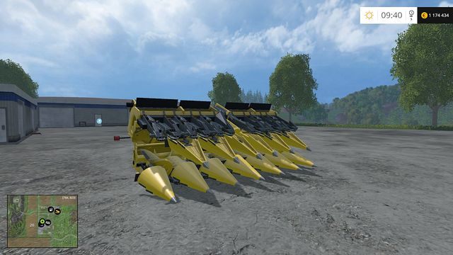 Model: 980CF 12R - Żniwiarki ścinarki w Farming Simulator 15 | Opis maszyn - Farming Simulator 15 - poradnik do gry
