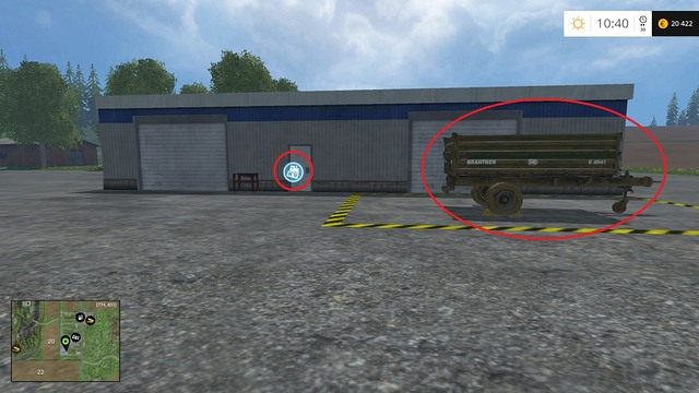 Sprzedawanie maszyn również jest bardzo łatwe - Kupno oraz sprzedaż maszyn w Farming Simulator 15 | Podstawy - Farming Simulator 15 - poradnik do gry