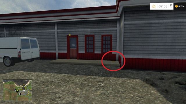 Za stacją benzynową - Sektor B: monety 13 - 29 | Złote monety w Farming Simulator 15 - Farming Simulator 15 - poradnik do gry