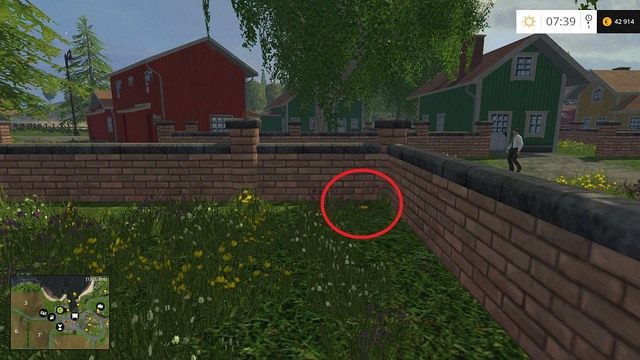 W rogu kamiennego ogrodzenia - Sektor B: monety 13 - 29 | Złote monety w Farming Simulator 15 - Farming Simulator 15 - poradnik do gry