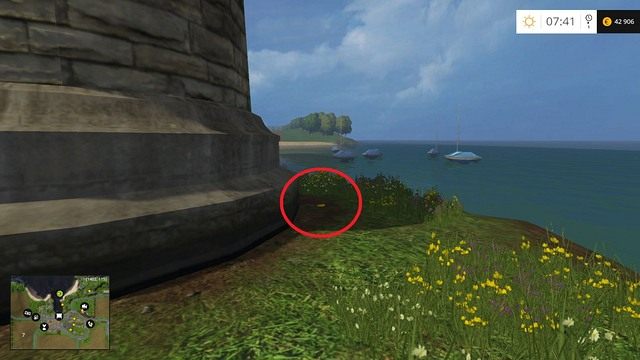 Za latarnią morską - Sektor B: monety 13 - 29 | Złote monety w Farming Simulator 15 - Farming Simulator 15 - poradnik do gry