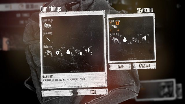 Bierzmy co się da! - Ekwipunek i zapasy | Podstawy rozgrywki w This War of Mine - This War of Mine - poradnik do gry