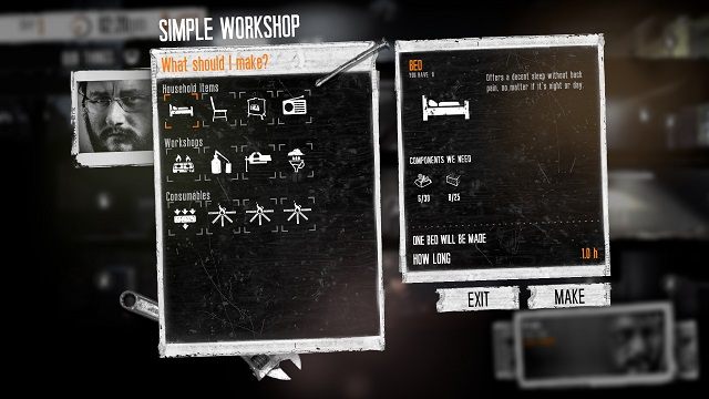 Na wszystko od razu nie starczy materiałów. - Rozbudowa schronu w This War of Mine - This War of Mine - poradnik do gry