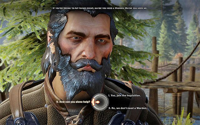 Zaproś Blackwalla do drużyny - Dragon Age Inquisition: Samotny Strażnik (The Lone Warden) - Dragon Age: Inkwizycja - poradnik do gry