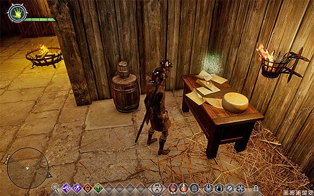 Użyj trybu przeszukiwania otoczenia żeby zlokalizować notatki - Dragon Age Inquisition: Pożegnalne notatki (Passing Notes) - Dragon Age: Inkwizycja - poradnik do gry