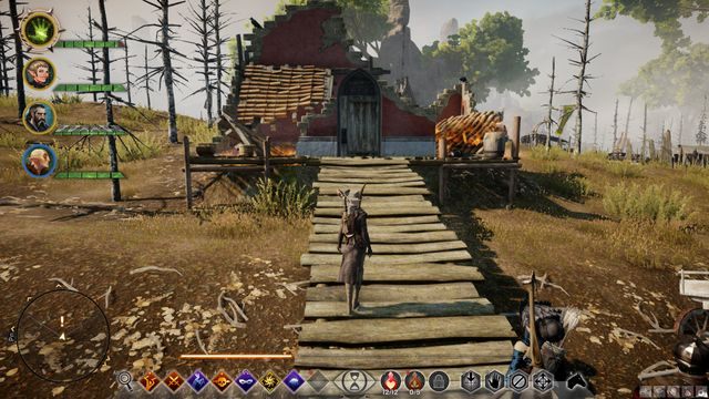 Zniszczony dom rolnika - Dragon Age Inquisition: Wskazówki ojca (A Fathers Guidance) - Dragon Age: Inkwizycja - poradnik do gry