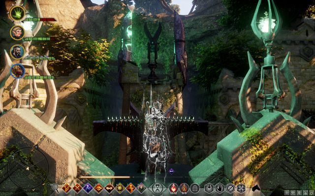 Użyj dźwigni na murze - Dragon Age Inquisition: Śladami Ameridana (On Ameridans Trail) - Dragon Age: Inkwizycja - poradnik do gry