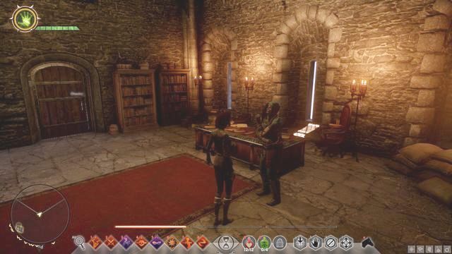 Goniec w gabinecie Cullena - Dragon Age Inquisition: Wytrwałość (Perseverance) - Dragon Age: Inkwizycja - poradnik do gry