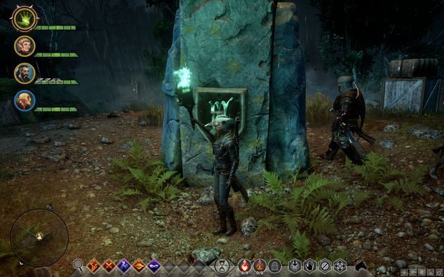 Jedna z run na filarze - Dragon Age Inquisition: Światło w mroku (Beacons in the Dark) - Dragon Age: Inkwizycja - poradnik do gry