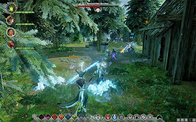 Rozpraw się z bandytami i zbadaj jeden z okolicznych budynków - Dragon Age Inquisition: Czystka (Cleaning House) - Dragon Age: Inkwizycja - poradnik do gry
