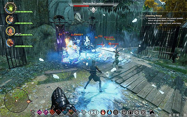 Pokonaj lidera bandytów w bezpośredniej walce - Dragon Age Inquisition: Czystka (Cleaning House) - Dragon Age: Inkwizycja - poradnik do gry