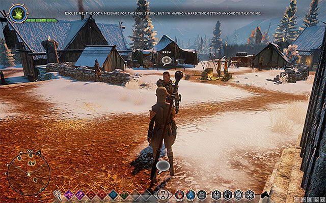 Posłańca odnajdziesz w obozie - Dragon Age Inquisition: Kapitan Szarżowników (The Captain of the Chargers) - Dragon Age: Inkwizycja - poradnik do gry
