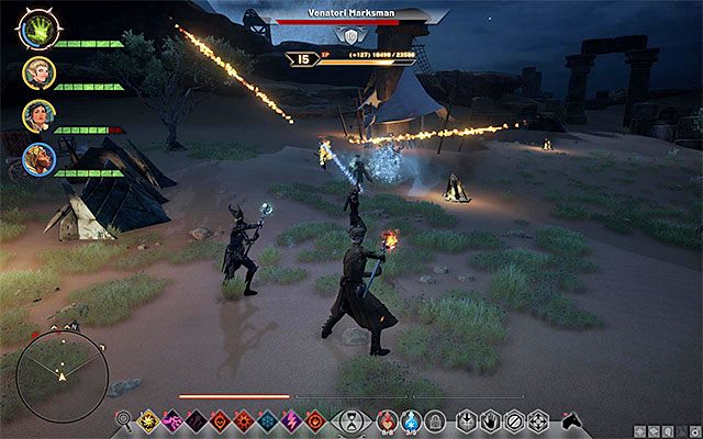 Zaatakuj kultystów i zbadaj zachodnie obozowisko - Dragon Age Inquisition: Piach i ruina (Sand and Ruin) - Dragon Age: Inkwizycja - poradnik do gry