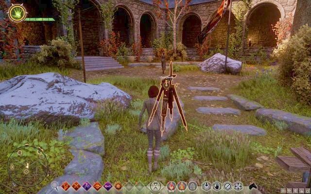 Stąd możesz wybrać ulepszenie dla ogrodu - Dragon Age Inquisition: Zieleńszy ogród (The Greener Garden) - Dragon Age: Inkwizycja - poradnik do gry