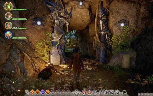 Wejście do jaskini - Dragon Age Inquisition: Astraria i okularia - Zaziemie - Dragon Age: Inkwizycja - poradnik do gry
