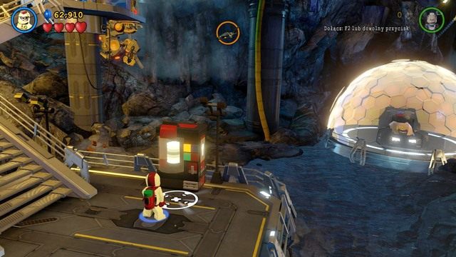 Po przejściu przez jaskinie pozbieraj wszystkie monety, które się tam znajdują - Batmolka | Opis przejścia Lego Batman 3 Poza Gotham - LEGO Batman 3: Poza Gotham - poradnik do gry