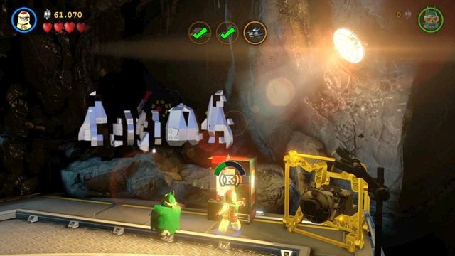 Dostań się do centralnej części platformy i zmień postać na Batmana - Kostium Na Miarę Kosmosu | Opis przejścia Lego Batman 3 Poza Gotham - LEGO Batman 3: Poza Gotham - poradnik do gry