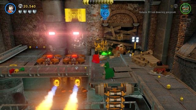 Drugi minizestaw znajdziesz nad zaporą ogniową - Minizestawy | Pościek - sekrety w Lego Batman 3 Poza Gotham - LEGO Batman 3: Poza Gotham - poradnik do gry