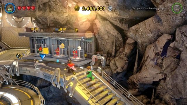 Żeby zacząć to zadanie musisz odnaleźć Batgirl oraz Batpsa - Zadania poboczne | Batjaskinia - sekrety w Lego Batman 3 Poza Gotham - LEGO Batman 3: Poza Gotham - poradnik do gry